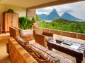 Suite Sun de l'hôtel Jade Mountain à Sainte-Lucie