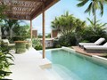 La superbe piscine de la Deluxe Villa Partial Sea View