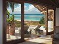 La terrasse de la Beachfront Villa