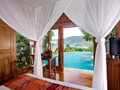Seaview Pool villa suite du Santhiya Resort & Spa 