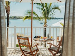 Vue imprenable sur le lagon depuis votre cocon privé