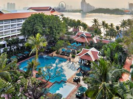 L'hôtel bordant le Chao Phraya