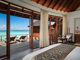 Sunset Over Water Villa