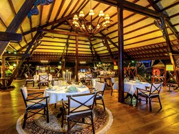 Le restaurant Le Jardin de l'Angkor Village Resort 