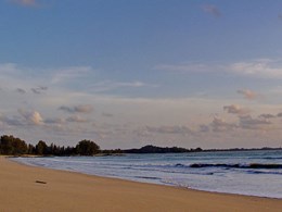 La plage de l'hôtel