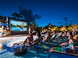 Le cinéma en plein air du Beaches Turks and Caicos 