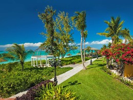 Le jardin de l'hôtel Beaches Turks and Caicos
