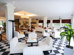 Le lounge de l'hôtel Boutique Hoi An Resort au Vietnam