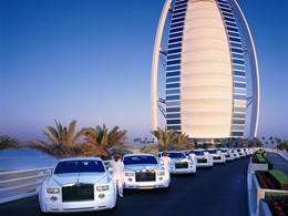 Les véhicules du Burj Al Arab