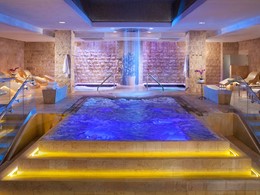 Le bain à remous du Qua Baths & Spa du Caesars Palace