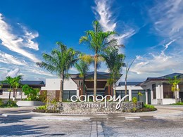 L'entrée du Canopy by Hilton Seychelles