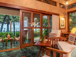 Les vues depuis les bungalows