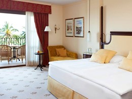 Deluxe Room de l'hôtel Castillo Son Vida à Majorque