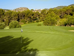 Le terrain de golf du Castillo Hotel Son Vida