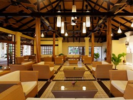 Le lobby de l'hôtel Centara Koh Chang Tropicana en Thailande
