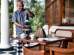 L'heure du thé au Ceylon Tea Trails à Nuwara Eliya