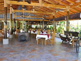 Le restaurant du Château Saint-Cloud à La Digue