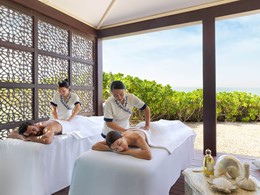 Le spa du Desert Islands Resort by Anantara à Abu Dhabi