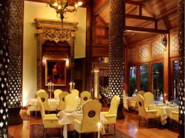 Restaurant Farang Ses de l'hôtel de luxe Dhara Dhevi en Thailande