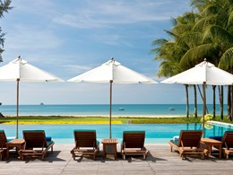 La piscine du Dusit Thani Krabi Beach Resort en Thailande