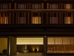 La façade de l'hôtel 