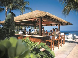 Le bar Kahakai de l'hôtel Fairmont Orchid à Hawaii