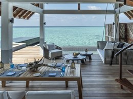 Sunset Water Villa with pool