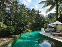 La piscine du Four Seasons Resort Sayan à Ubud