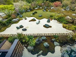Des jardins japonais soigneusement entretenus