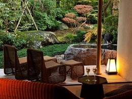Suite avec Onsen extérieur en pierre