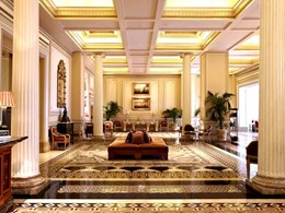 Le lobby de l'hôtel