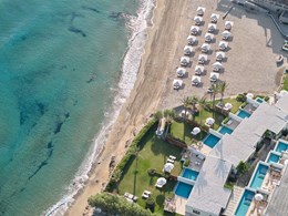 La plage privée de sable doré 