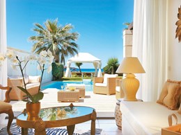 Family Bungalow Suite Sea Front Private Pool 