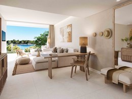 Deluxe One Bedroom Suite Partial Sea View