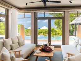 Two Bedroom Beach Residence with Family Pool and Private Pool 