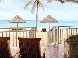 Terrasse de la Peninsula Beach Access Suite