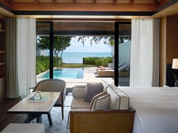 La One Bedroom Oceanfront Pool Villa du Kimpton Kitalay Samui