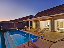 Sunset Water Villa with Pool