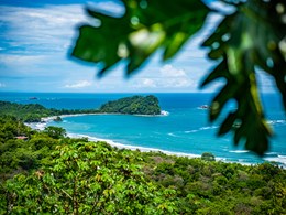 La vue sur la baie depuis La Mariposa