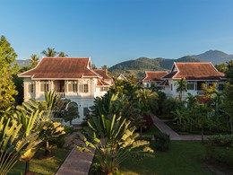Vue de l'hôtel Luang Say Residence situé à Luang Prabang