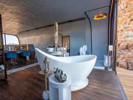 Salle de bain de l'Opal Suite