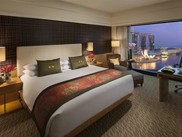 Marina Bay View Room du Mandarin Oriental à Singapour