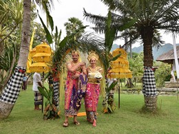 Mariage au Matahari Beach Resort à Bali