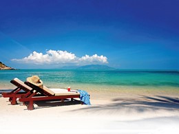 La superbe plage du Melati Beach Resort en Thailande