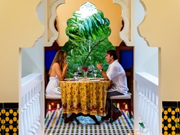 Ambiance romantique au restaurant Besame Mucho