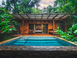 Des villas spacieuses dotées d'une piscine privative