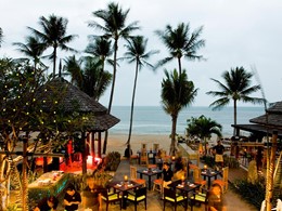 Restaurant du New Star Beach Resort situé sur l'île de Koh Samui