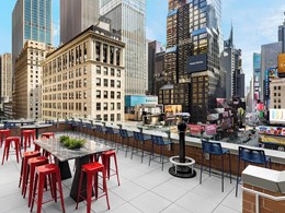 M Social Times Square - Terrasse extérieure