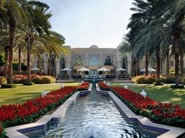 La somptueuse entrée du One&Only Royal Mirage, Residence & Spa