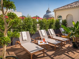 Pause fraîcheur en terrasse